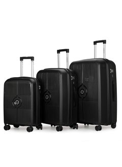 كابينبرو Unisex Expandable PP Fashion Trolley Luggage Set Lightweight Hard Shell Spinner luggage with 360° Degree 4 Twin Wheel and Double Zippers CP003  - Image 1