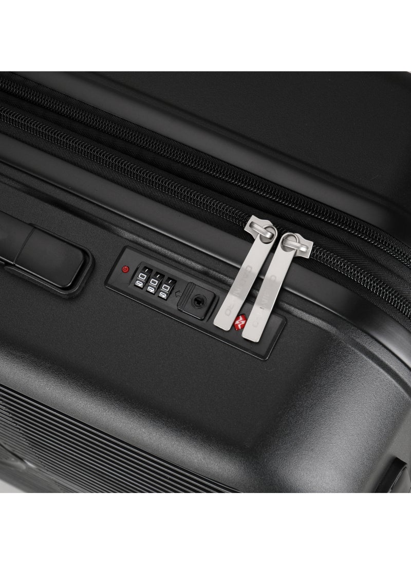 كابينبرو - Unisex Expandable PP Fashion Trolley Luggage Set Lightweight Hard Shell Spinner luggage with 360° Degree 4 Twin Wheel and Double Zippers CP003 - Image 1