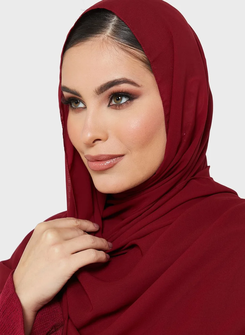 hayas closet Pocket Detail Abaya