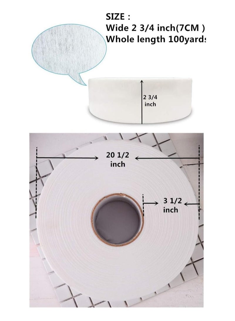 BLOOMING TIME 100 Yards Non Woven Body and Facial Wax Strip Roll - Image 4