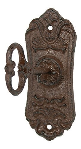 Upper Deck UX1005 Skeleton Key Cast Iron Coat Wall Hook and Key Rack - Image 5