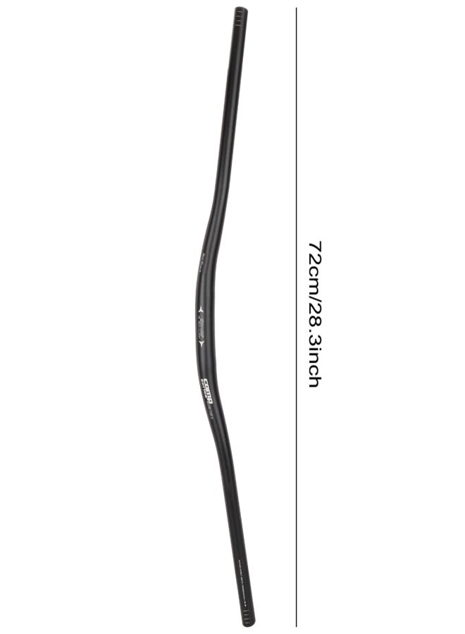 وايك مقود دراجة جبلية من سبائك الألومنيوم، مناسب لركوب الدراجات والسباقات والسفر والاسترخاء والراحة (أسود) - Image 4
