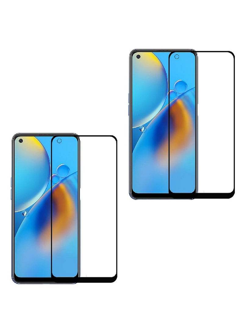 Super 2 Pieces Tempered Glass Screen Protector 5D Designed For Oppo F11 Pro Full Glue Edge to Edge Full Screen Coverage And Bubble Free - Image 1