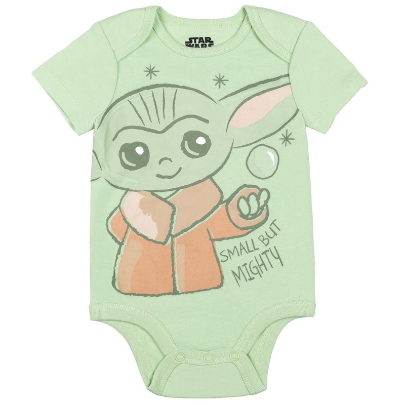 STAR WARS The Child Darth Vader Stormtrooper BB-8 Newborn Baby Boys 5 Pack Bodysuits Multicolor 3-6 Months - Image 3