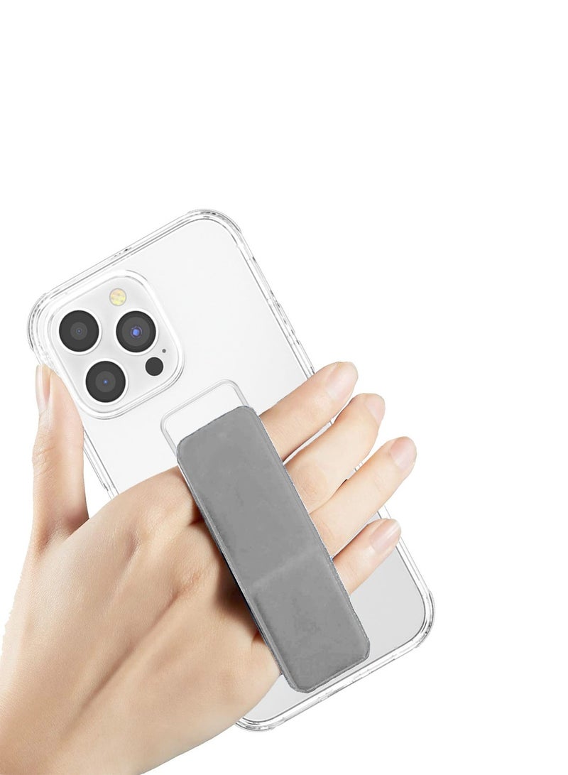 Wtech Apple iPhone 16 Pro Max 2024 TPU Hand Grip Air Pillow Case Cover - Clear/Grey - Image 4