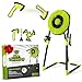 Play Platoon Kids Axe Throwing Game for Backyard Ax Throwing Game Set for Adults and Kids 3 Plastic Toy Hatchets Ninja Stars and Darts Bristle Dart Board Indoor Outdoor Fun - Image 3