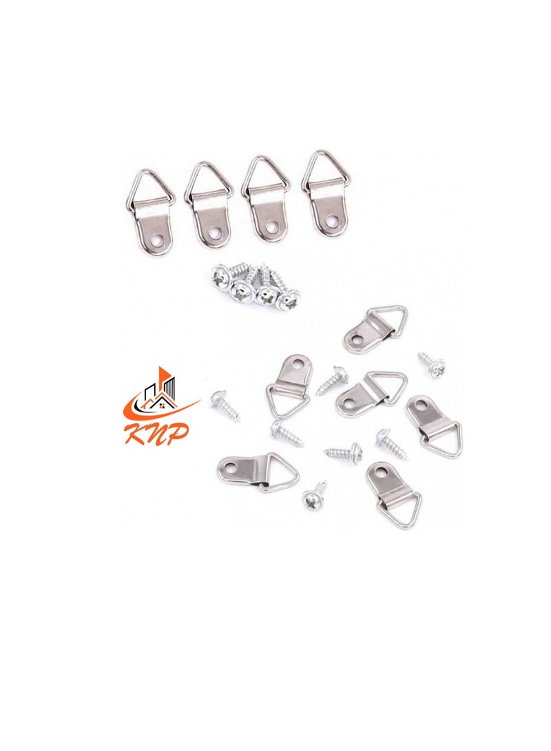 KNP 100-Piece D-Ring Triangle Picture Hooks - Image 1