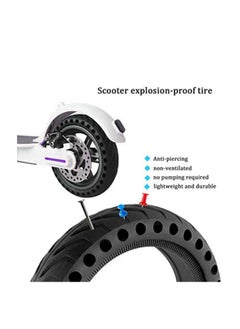 Y&D Electric Scooter Replacement Tires, Rubber Solid Wheel Honeycomb Tire Grip/Friction Non-Slip Tubeless e Accessories for Xiaomi 8.5 x2 M365/Pro (2 Pcs inch)  - Image 5