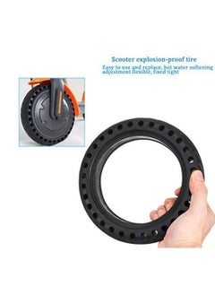 Y&D Electric Scooter Replacement Tires, Rubber Solid Wheel Honeycomb Tire Grip/Friction Non-Slip Tubeless e Accessories for Xiaomi 8.5 x2 M365/Pro (2 Pcs inch)  - Image 2
