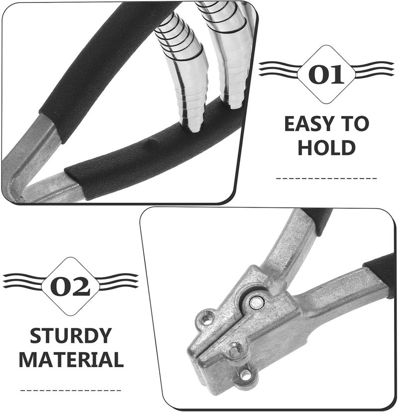 Badminton Stringing Clip Clamp Tennis Stringing Holder High Strength 4-Spring Tool with Starting Lock Clamp for Badminton and Tennis Rackets - Image 3