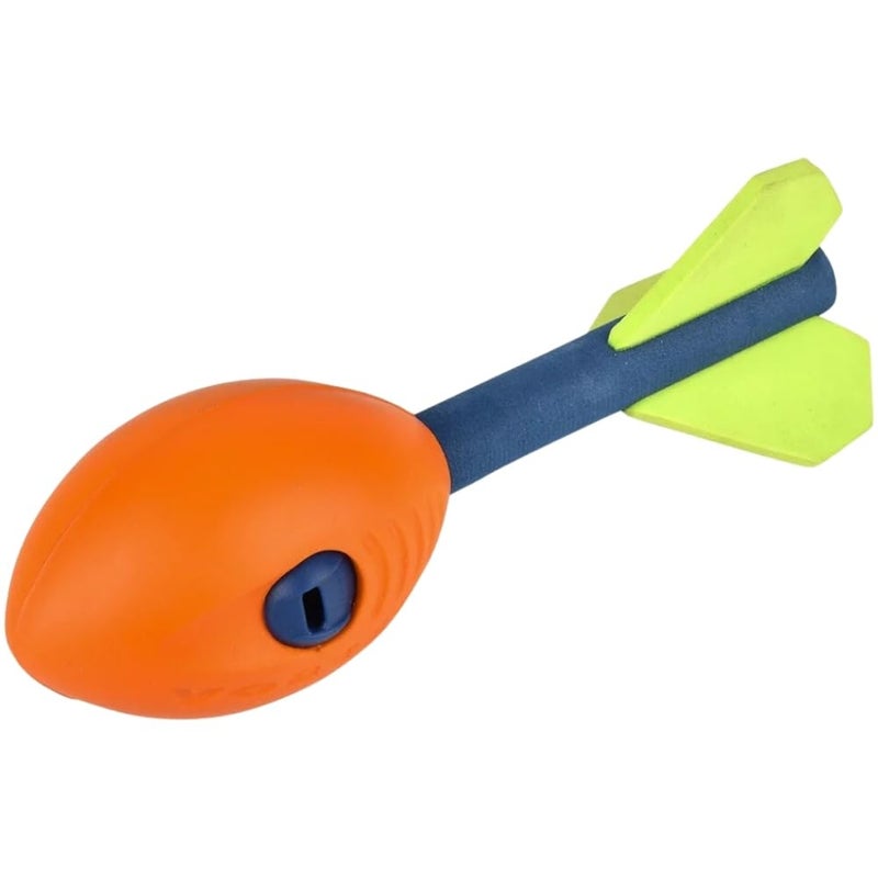 NERF كرة القدم الرغوية نيرف فورتكس ميني أيرو هاولر - كرة القدم الرغوية نيرف ميني فورتكس لرميات المسافات الطويلة - مثالية للكرة في المسبح + الشاطئ - كرة الرغوة للأطفال أيرو هاولر مع صفارة - Image 4