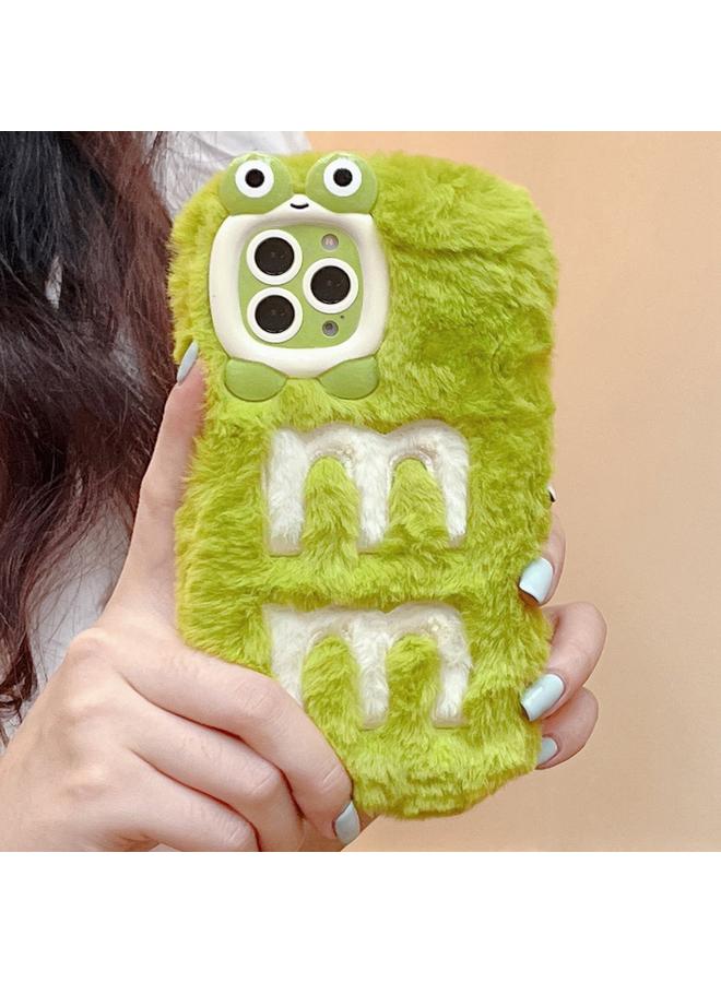 The Bros Case For iPhone 14 Pro Max Embroidered Plush TPU Phone Case