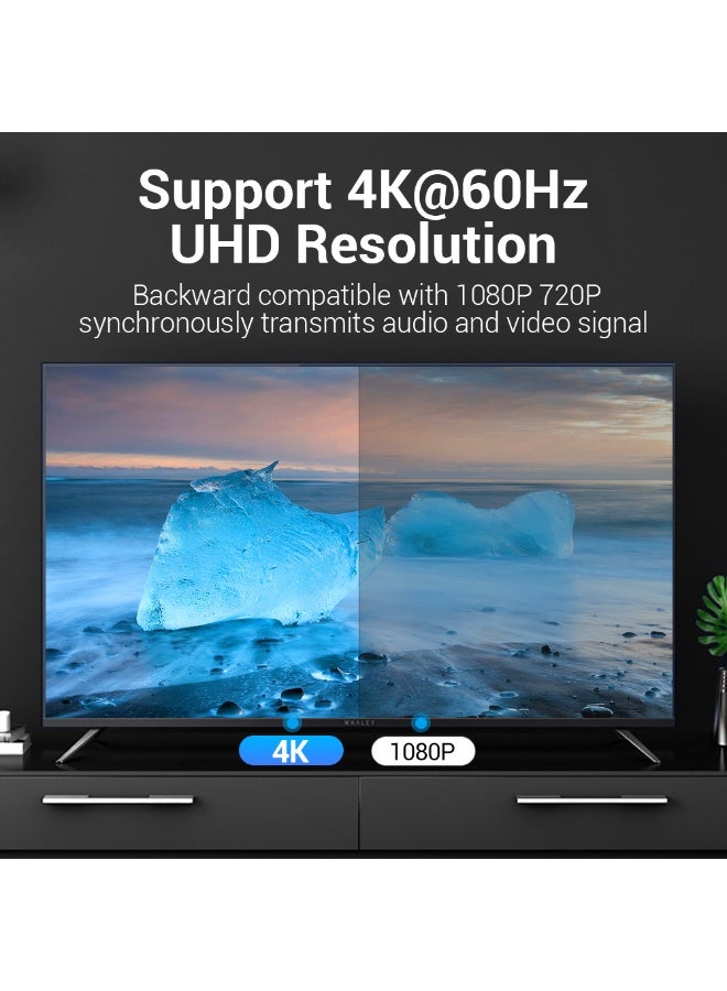 VENTION Type-C to DP Adapter Gray Metal Type Model # TCCH0 - Image 4