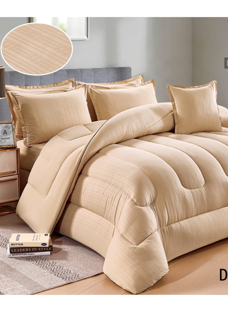 Deval Soft Double Bedspread Set 7 Pieces Summer - Image 2