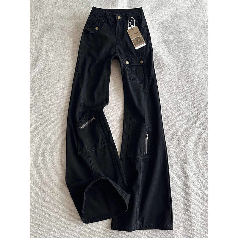 Unisex Classic Denim Jeans Loose Fit Daily Outdoor Wear - Image 5