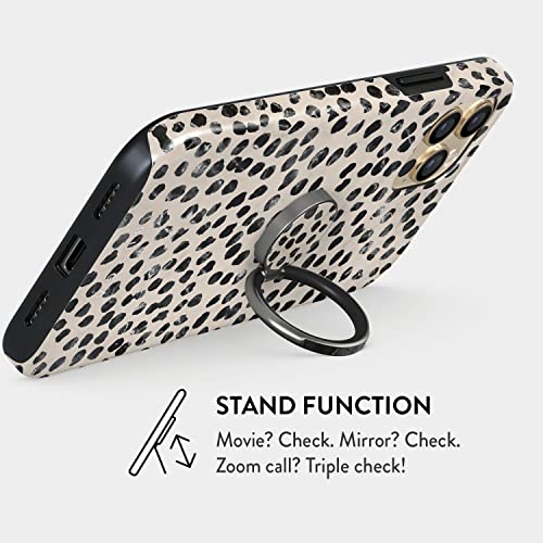 BURGA Cell Phone Ring, Holder Grip and Stand - Finger Phone Grip for Back of Smartphone Case, Kickstand 360 Rotation, Universal Ring for iPhone Samsung Galaxy Huawei Google Pixel, Stylish Accessories - Image 4