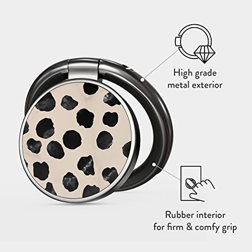 BURGA Cell Phone Ring, Holder Grip and Stand - Finger Phone Grip for Back of Smartphone Case, Kickstand 360 Rotation, Universal Ring for iPhone Samsung Galaxy Huawei Google Pixel, Stylish Accessories - Image 2