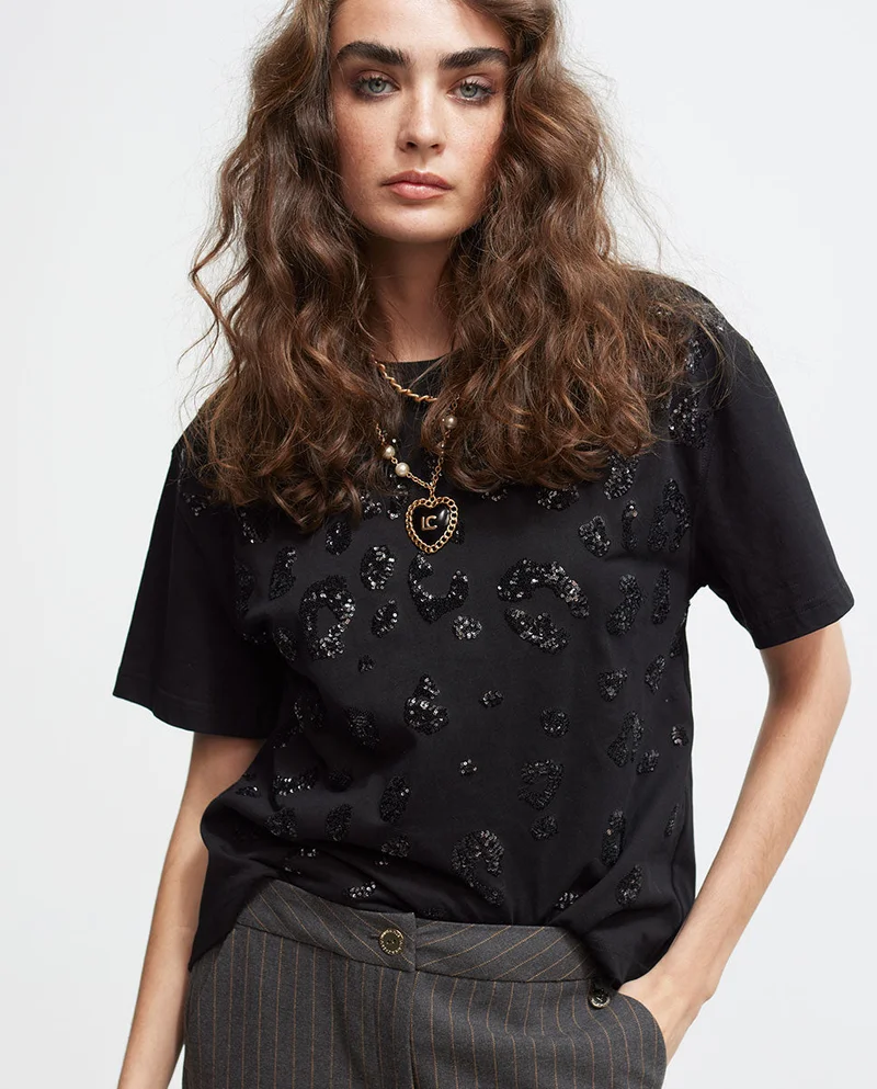 Lola Casademunt Sequinned T-shirt