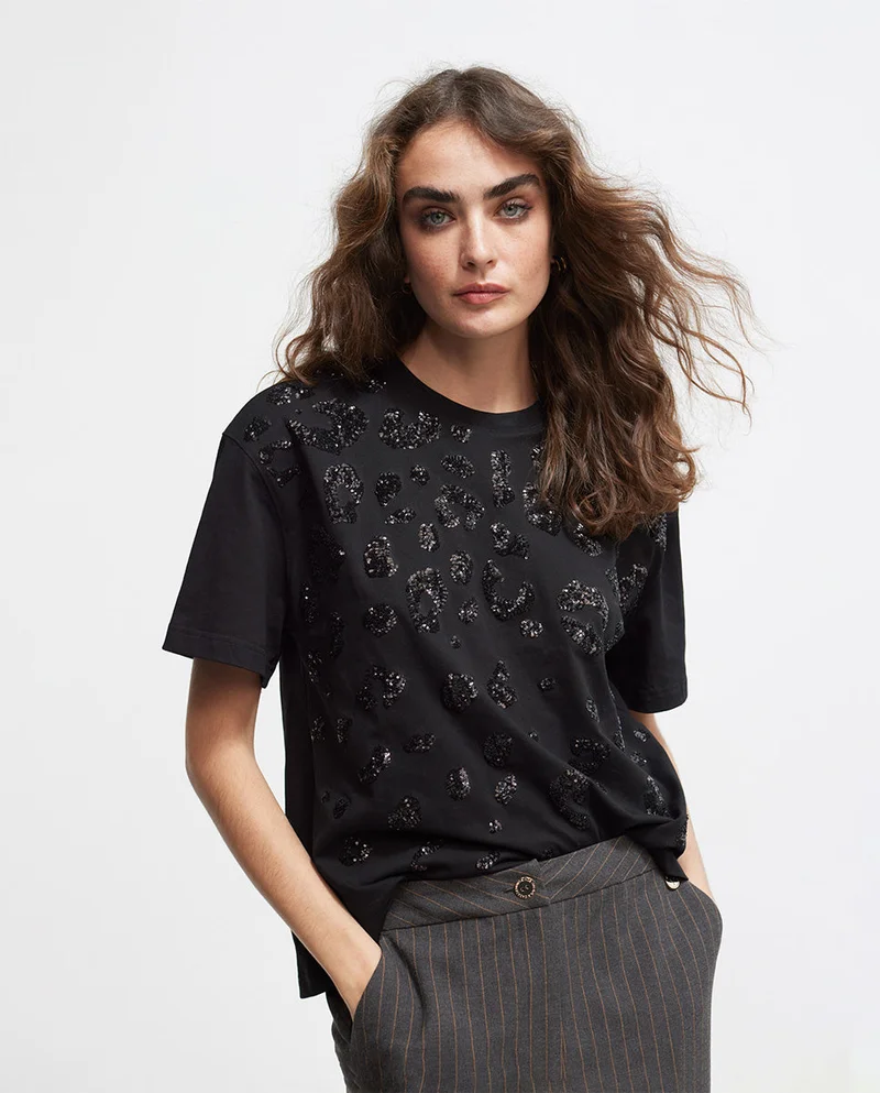 Lola Casademunt Sequinned T-shirt