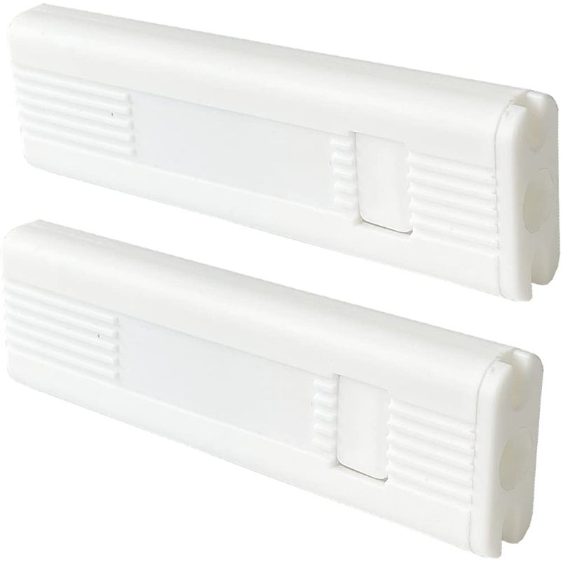 Cutelec Cord Weight Spare 2pcs for Vertical Blind Roller Blinds Window Shutter White Plastic Safety Handle Tensioner Device Blinds Accessories