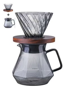ULHYC Coffee Filter Set Coffee Filters And Coffee Pots 600ml  - Image 1