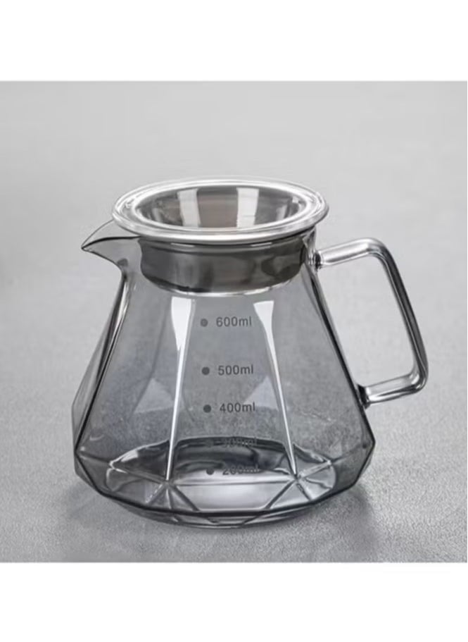 ULHYC - Coffee Filter Set Coffee Filters And Coffee Pots 600ml - Image 1