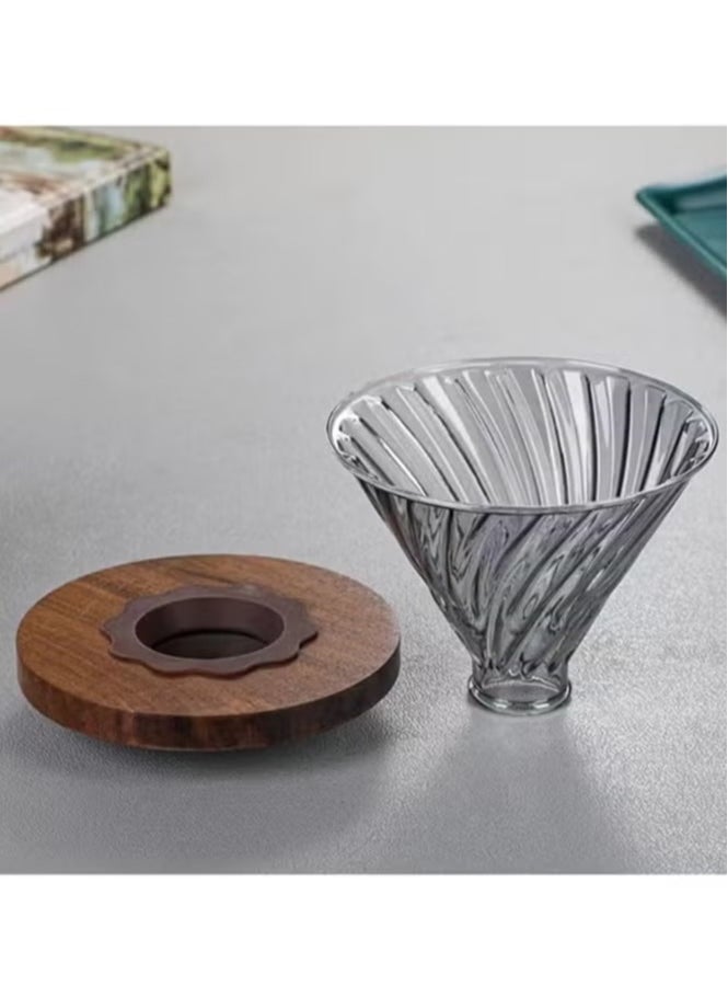 ULHYC - Coffee Filter Set Coffee Filters And Coffee Pots 600ml - Image 1