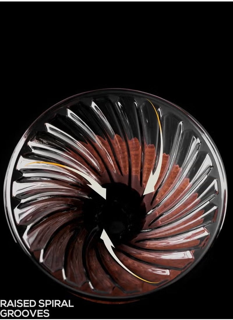 ULHYC - Coffee Filter Set Coffee Filters And Coffee Pots 600ml - Image 1