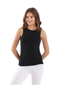 Sleeveless Crew Neck Top