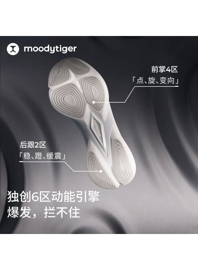 Moodytiger Kids Sports Shoes Shock Absorption High Elasticity Spring Autumn Girls Non-slip Breathable Boys Multi-training Shoes