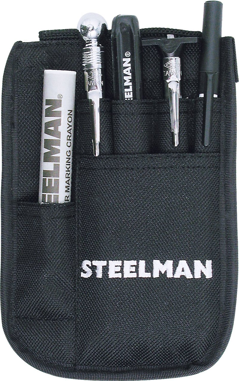 STEELMAN Tire Repair Technician Tool Kit, 5 Inspection Tools Including Valve Core Remover, Tread Depth Gauge, Aid Gauge, and Tire Crayon - Image 1