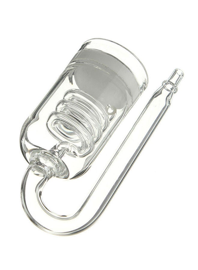 NIBEMINENT Durable U Glass Aquarium Tank Plant Atomizer White 9x3x3cm - Image 2