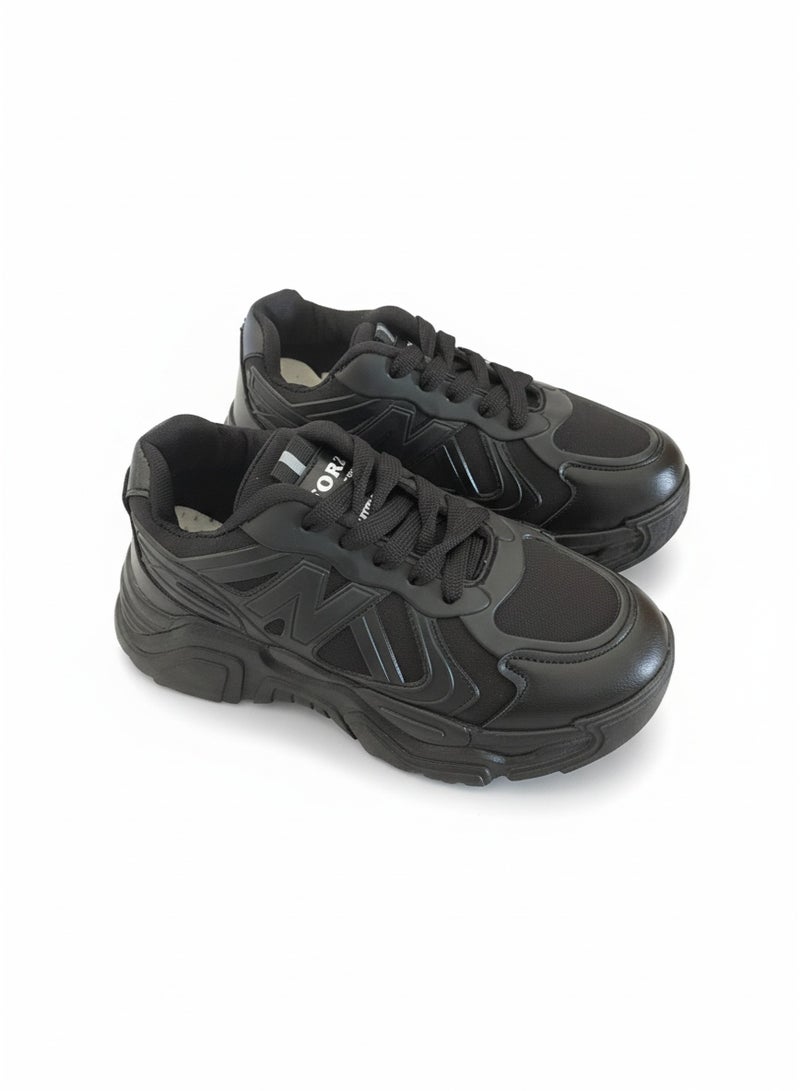 فيبراندا كوتشي أنيق بتصميم عصري ونعل سميك مريح L-760 - Image 2