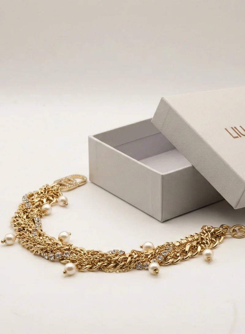 Liu Jo  Liu Jo Luxe Gold Bracelet for Women | Best Price UAE