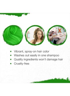 , Temporary Hair Color Spray, Jaguar Green, Non-Sticky, Non-Damaging Hair Dye Instant Vivid Hair Color, 3.5 oz, 1 Pack - pzsku/ZD40A49C09597454323FEZ/45/_/1687600021/83369deb-2aac-4935-973d-12735b3a1088