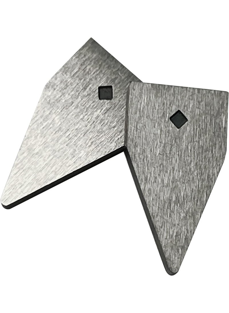 AccuSharp AccuSharp Knife Sharpener Blades, Tungsten Carbide Replacement Blades, 2 Pieces Reversible Replacement Blades, Industrial Sharpener Accessories - Image 1