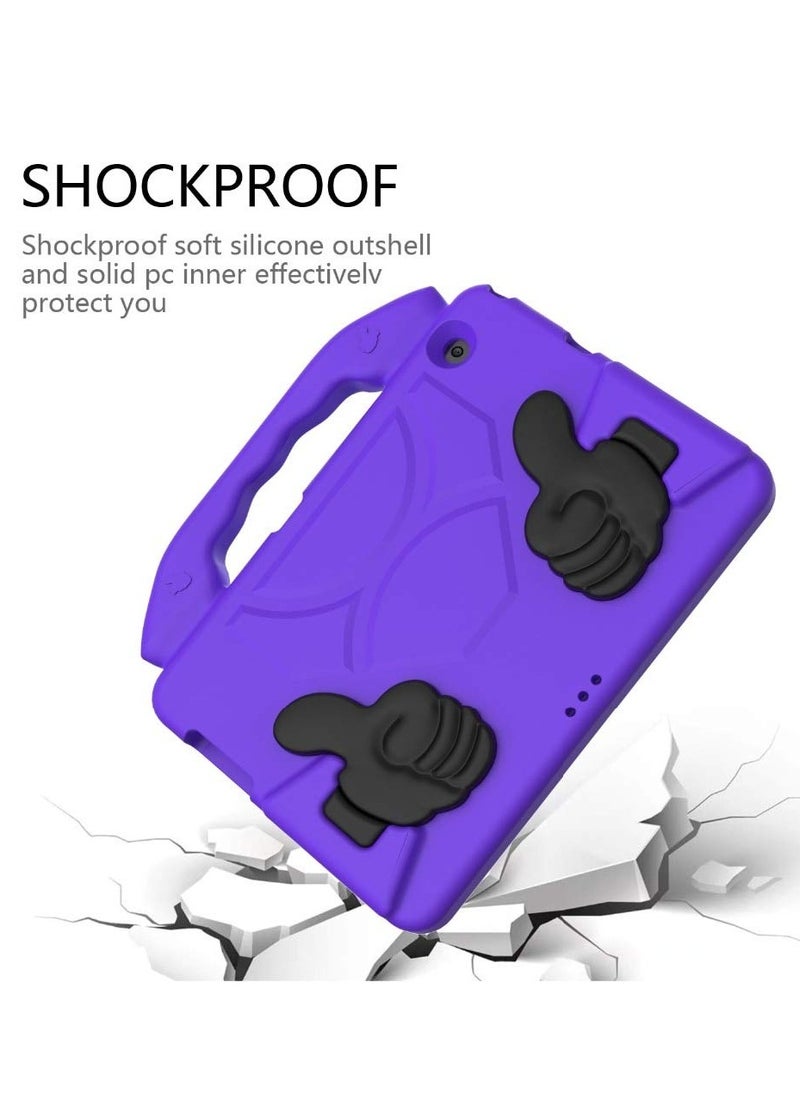 JAMIE - T5 10 Tablet Cover Thumb Shockproof Kids Eva Stand Case For Huawei Mediapad T5 10 10.1 Inch Ags2 W09 Ags2 L09 L03 Shell Funda Red - Image 1