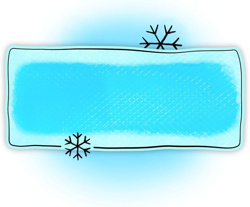 BeKoool Cooling Relief for Migraine Soft Gel Sheets 4 Each, Multicolor - Image 5