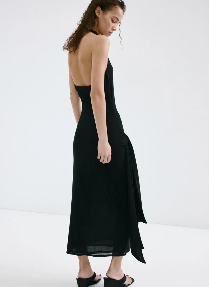 مانجو Halter Tie Dress
