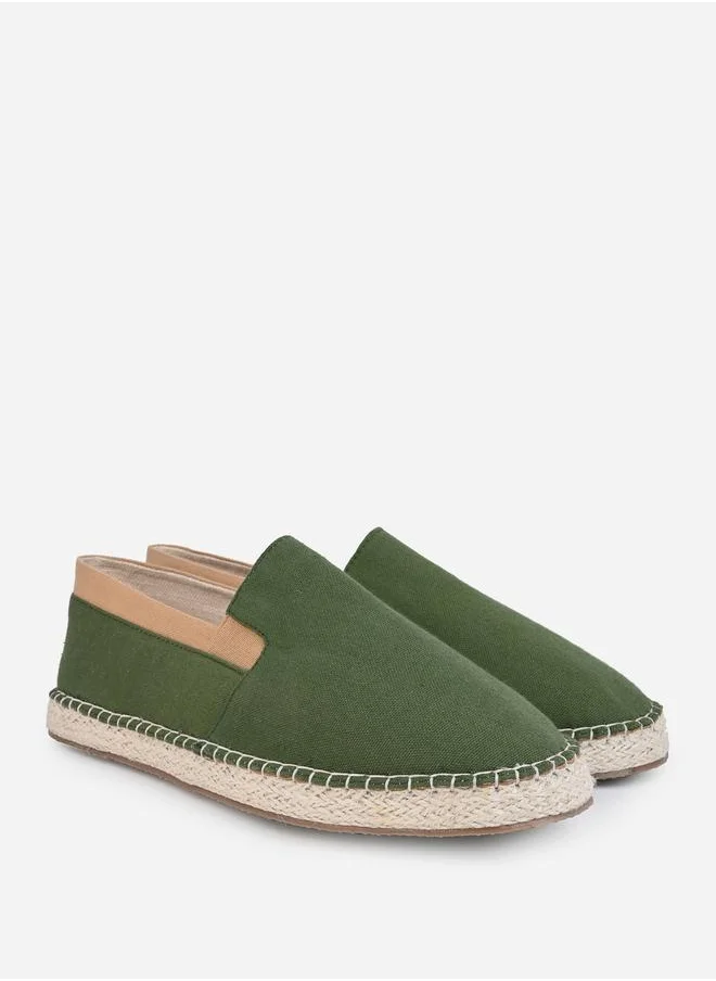 ستايلي Canvas Slip On Espadrilles