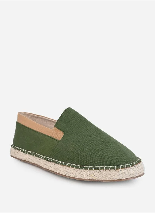 ستايلي Canvas Slip On Espadrilles
