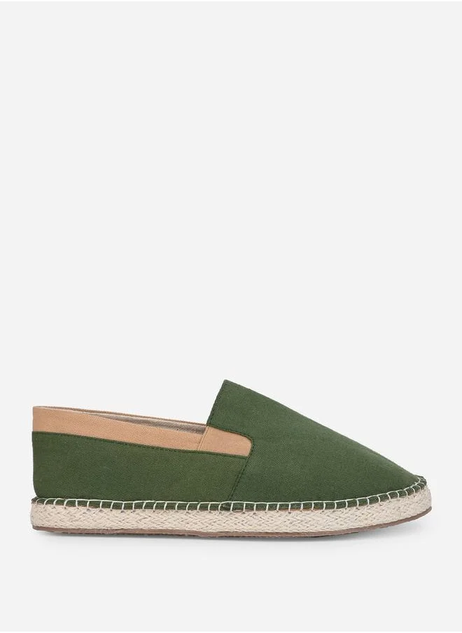 ستايلي Canvas Slip On Espadrilles