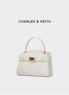 Charles & Keith Charles & Keith Metal Buckle Strap Tote Shoulder Bag  - Image 2