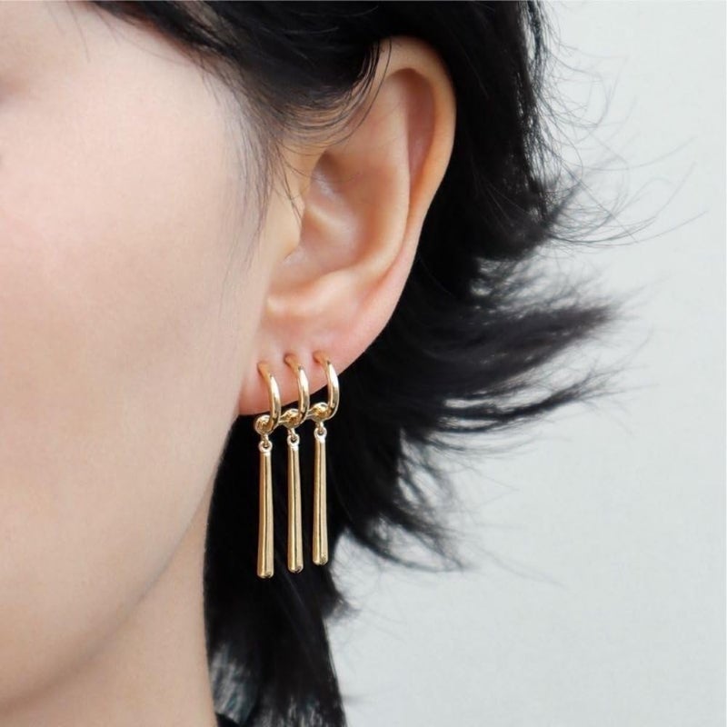 EXPHAIN Zoro Anime Earrings For Women Men Zoro Cosplay-Just One Ear Piercing- Figure Earrings For Anime Lovers (Gold) - Image 3