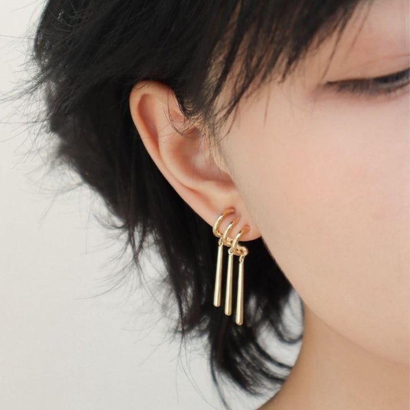 EXPHAIN Zoro Anime Earrings For Women Men Zoro Cosplay-Just One Ear Piercing- Figure Earrings For Anime Lovers (Gold) - Image 5