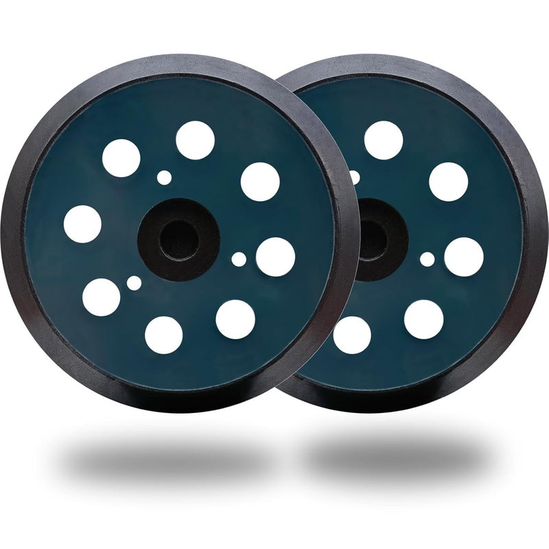 2 Pack Replacement Sander Pads for 5 Dewalt Sander 8Hole Hook and Loop Sanding Pads for DeWalt DW420 DW421 DW422 DW423 DW426 D26451 Random Orbital Sander