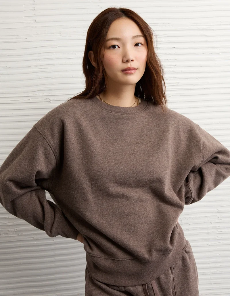 American Eagle AE Everyday Luxe Crew Neck Sweatshirt