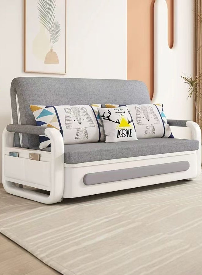 C&C Home Modern Convertible Sofa Bed with Storage – Space-Saving Sleeper Sofa Futon Couch for Living Room, Bedroom, Apartment, or Guest Room – Comfortable Upholstered Sofa with Adjustable Backrest - Image 1