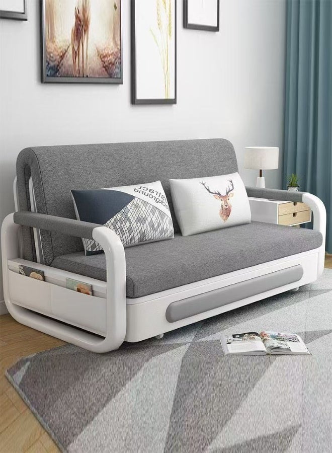 C&C Home Modern Convertible Sofa Bed with Storage – Space-Saving Sleeper Sofa Futon Couch for Living Room, Bedroom, Apartment, or Guest Room – Comfortable Upholstered Sofa with Adjustable Backrest - Image 3