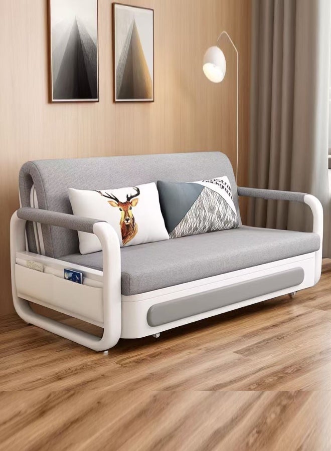 C&C Home Modern Convertible Sofa Bed with Storage – Space-Saving Sleeper Sofa Futon Couch for Living Room, Bedroom, Apartment, or Guest Room – Comfortable Upholstered Sofa with Adjustable Backrest - Image 2